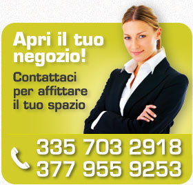 Contattaci per affittare il tuo spazio